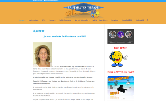 Site de Claudine - Rayonnance 5D