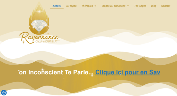 Site de Claudine - Rayonnance 5D