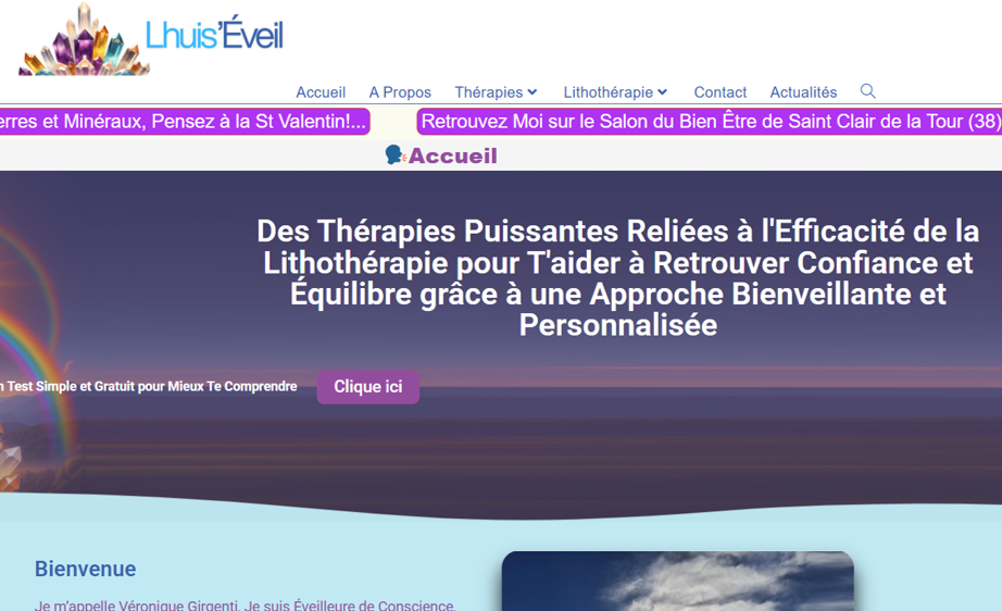 Site de Véronique - L'Huis Eveil