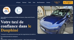 Site Les Taxis du Dauphiné